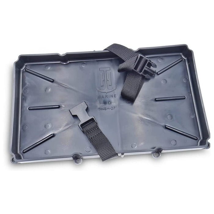 TH Marine NBH-27P-DP TH NBH24PDP Marine Narrow Battery Holder Tray, Series 27