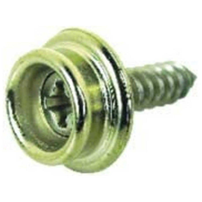 Seachoice MP7250SC SS Button Stud w/ Tapping Screw #8 x 3/8", Qty. 6