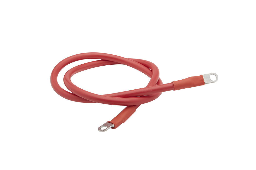 Seachoice 63013 Tinned Copper Battery Assembly, 2 AWG, Red, 4'