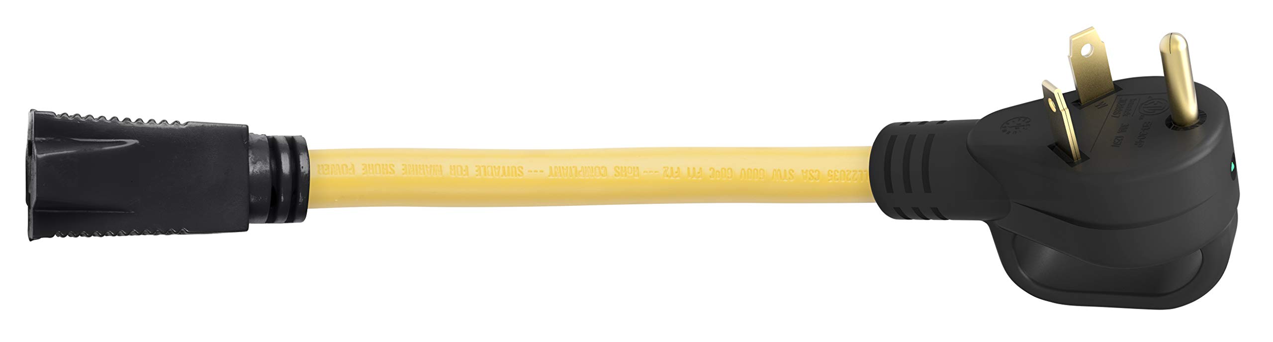 Weekender 3015RVDA-B Park Power 30A-15A Dogbone Adapter, Bulk