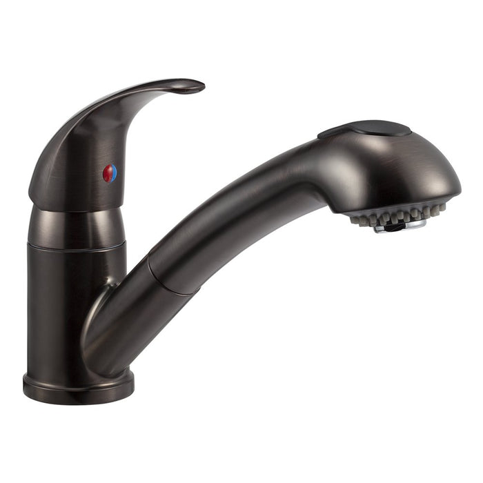 Dura Faucet DF-NMK852-VB Designer Pull-Out Kitchen Faucet, Venetian Bronze