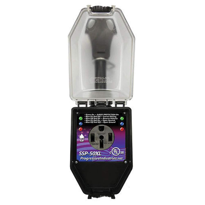 Progressive Industries SSP-50XL Smart Surge Protector, 50A
