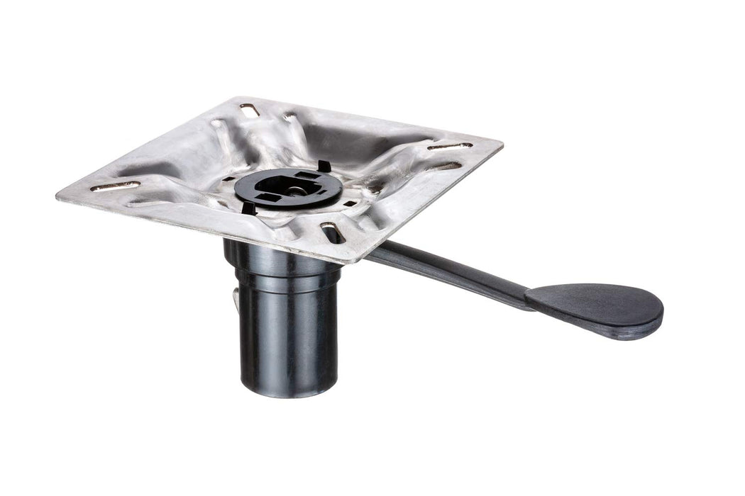 Attwood 238142-7 SwivlEze 238 Series Seat Mount, Right Handle, 3° Angle, SS