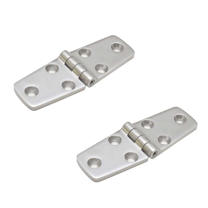 Attwood 66029-3 Door Hinge Cast Stainless Steel 4"L x 1-1/2"W (Pair)
