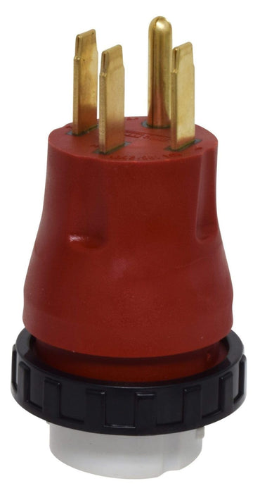 Valterra A10-5050DA Mighty Cord Electrical Adapter Plug W/ Locking Ring, 50AM-50AF Bulk