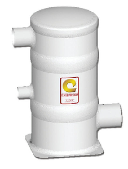 Centek Veratron 1040200 Combo-Sep™ Gas/Water Separator Muffler