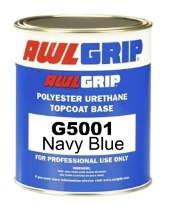 Awlgrip G5001Q Polyester Urethane Topcoat, Navy Blue/Bristol Blue (LF), Qt.