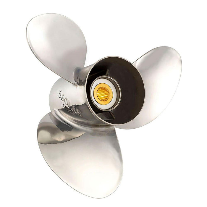 Solas Propeller 3331-114-12 Solas New Saturn SS 3-Blade Propeller for Yamaha