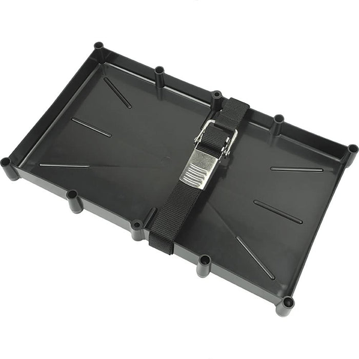 Seachoice 22053 Battery Tray With Stainless Steel Buck, Group 27