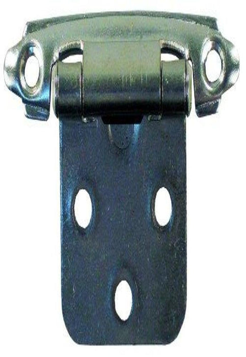 JR Products 70575 Self-Closing Flush Mount Hinge, Satin Nickel