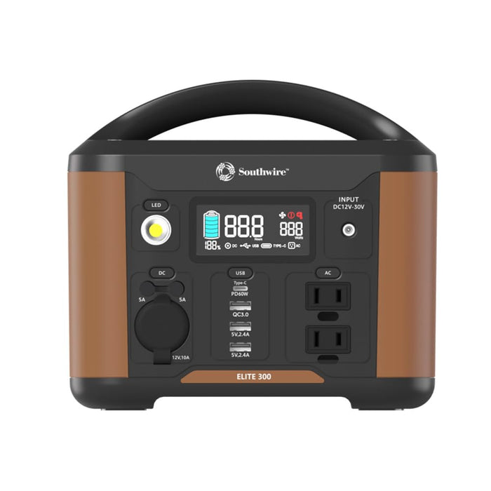 Surge Guard 53251 Southwire Elite Series Portable Power Station, 296 Watts