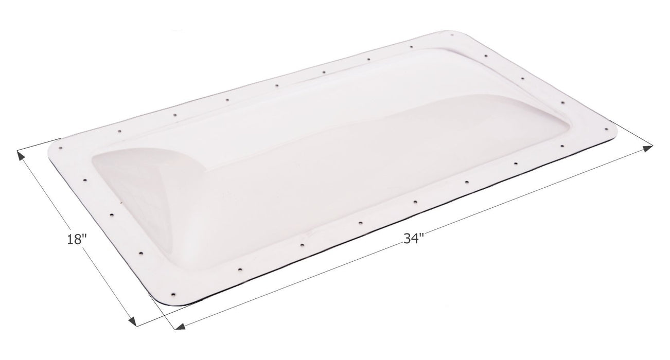 Icon 1848 0 SL1430 Standard RV Skylight, Clear