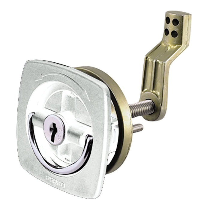 Perko 0931DP1WHT 2-1/2 X2-1/2 White Flush Loc