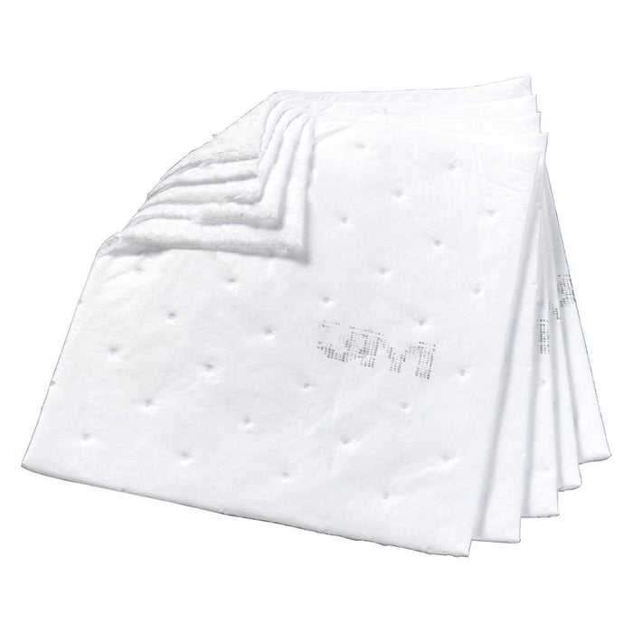 3M HP255 High Capacity Petroleum Sorbent Pads, 50/Bag