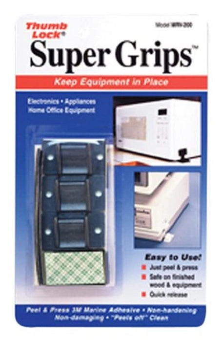 Thumb Lock MRV-200BK TV Super Grips, Black, pr.