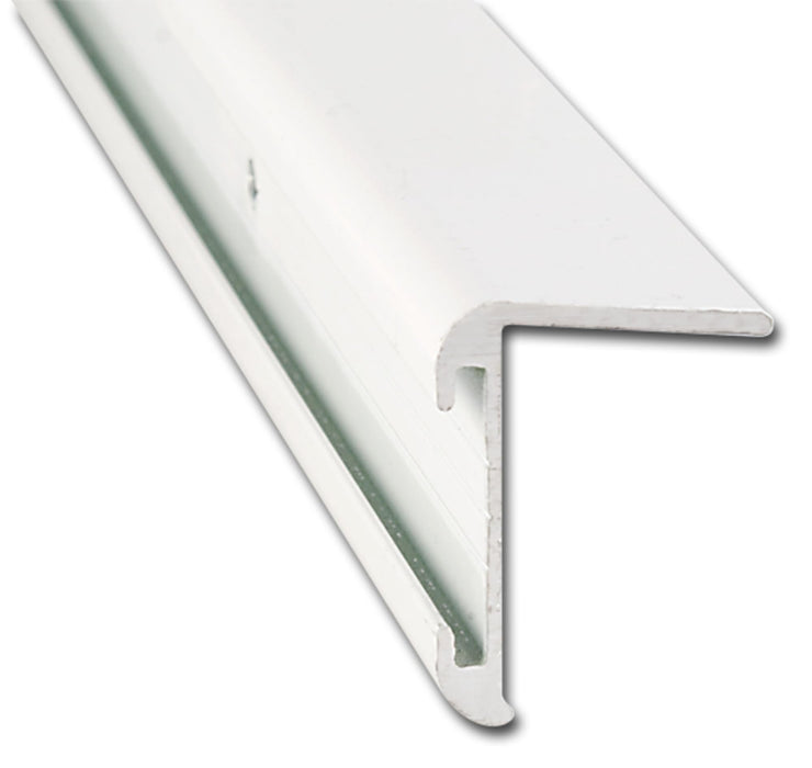 AP Products 021-85201-16 Long Leg Insert Corner Molding, 16' Polar White