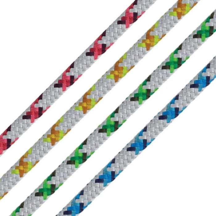 Samson Rope 4.35021E+11 Samson Rope 435020505030 Samson 435020505030 XLS3 Yacht, Braid, 5/16" (8mm) x 500', White w/Green Tracer