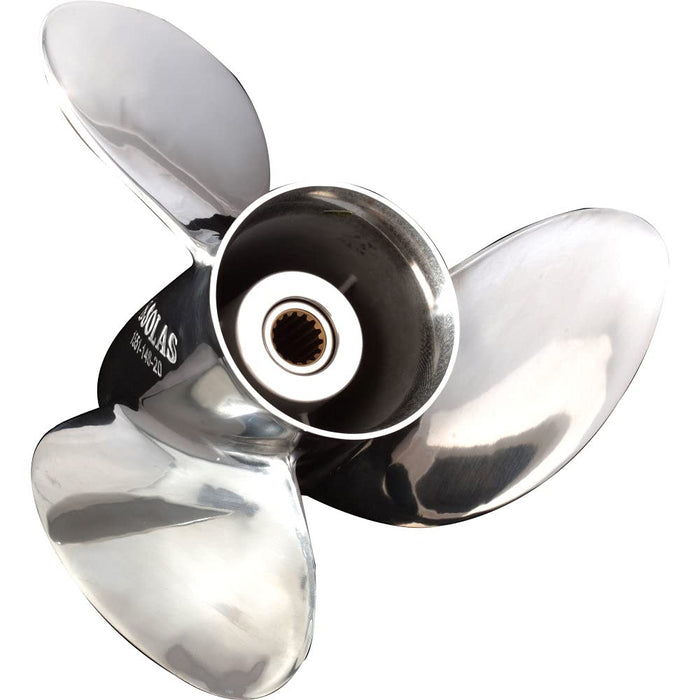 Solas Propeller 3551-148-17 Solas HR Titan SS 3-Blade Propeller for Yamaha