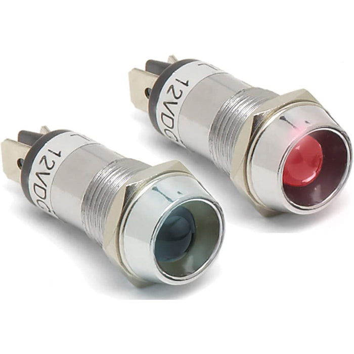 Cole Hersee PL-612-G-BP PL6GBP 12V Pilot Light, Green LED