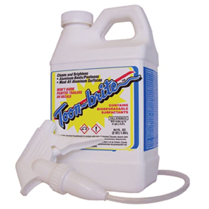Toonbrite B1000 Pontoon & Aluminum Boat Cleaner, 1/2 Gallon Concentrate