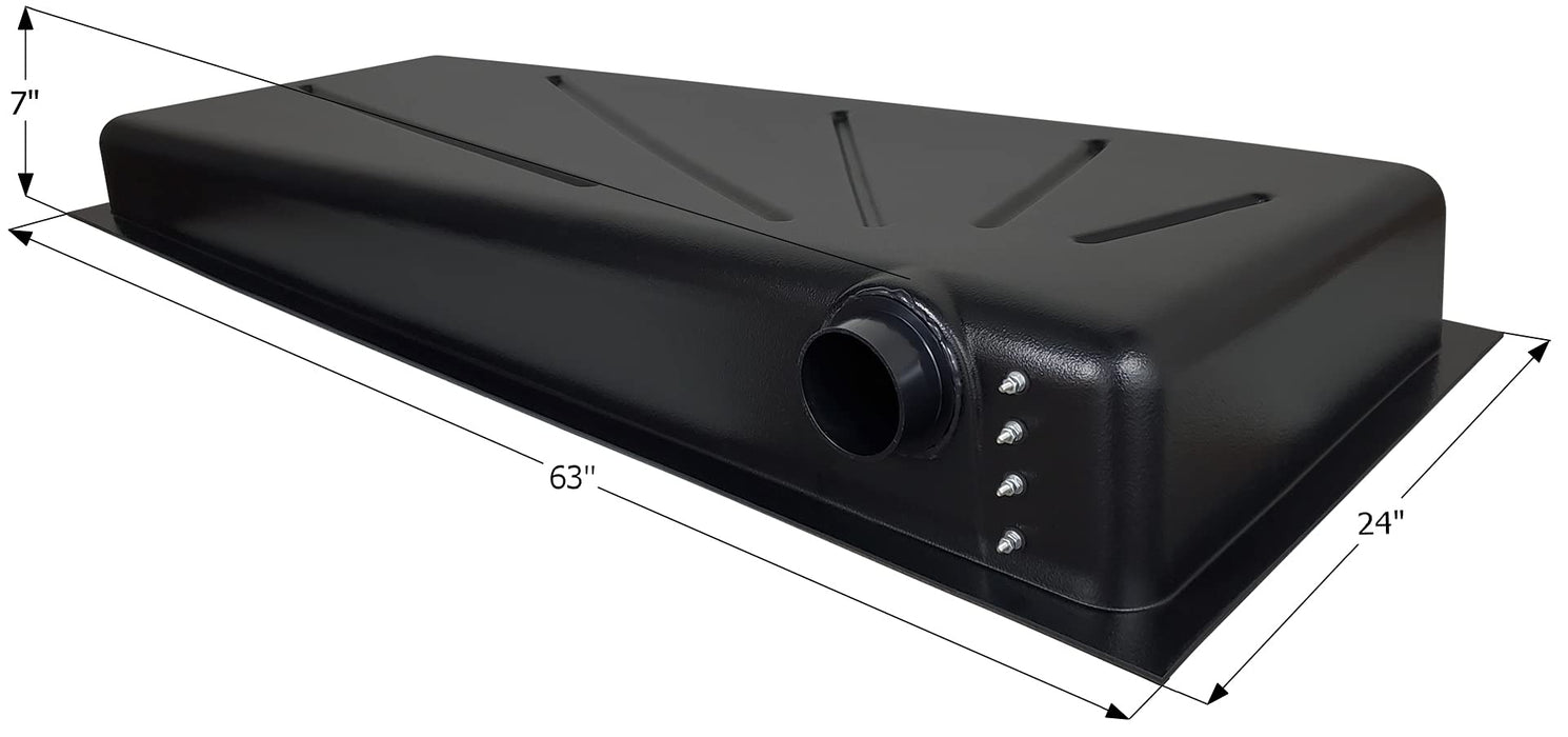 Icon 12583 RV Left Side Drain Holding Tank, 28 Gal.
