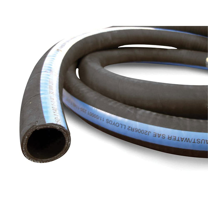 Shield 16-250-3001 Shields Marine Shieldsflex Water Exhaust Series 250 Hose w/, Wire, 3" x 6-1/4'