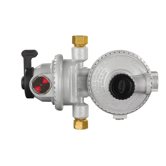 JR Products 07-31525 Low Pressure 2-Stage Automatic Changeover Regulator