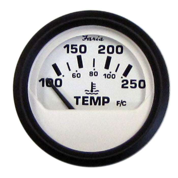 Faria 12904 Euro 2" Water Temperature Gauge (100-250F)