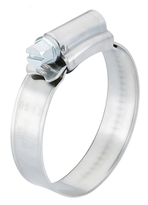 Scandvik 13638 ABA SS Hose Clamps, #16, 10 Pack