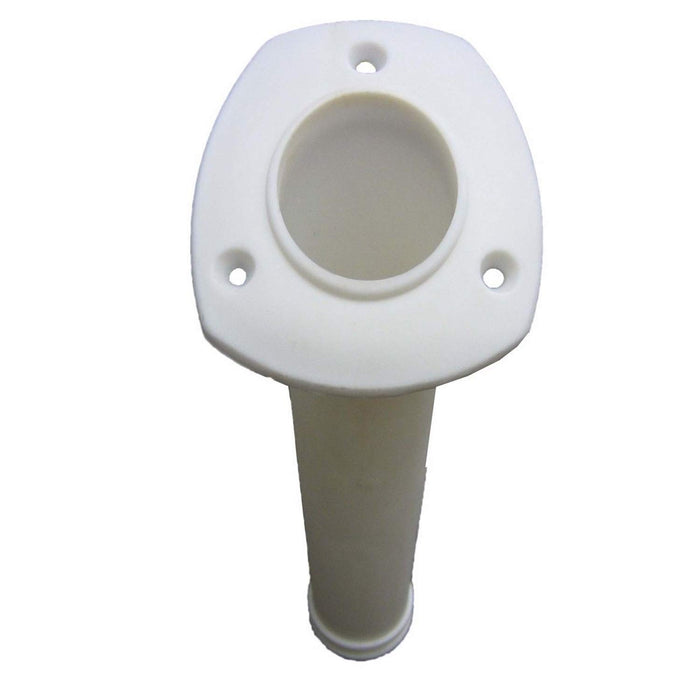 Seachoice 89251 30 Degree Plastic Rod Holder w/ Injection Molded ABS Flange, White