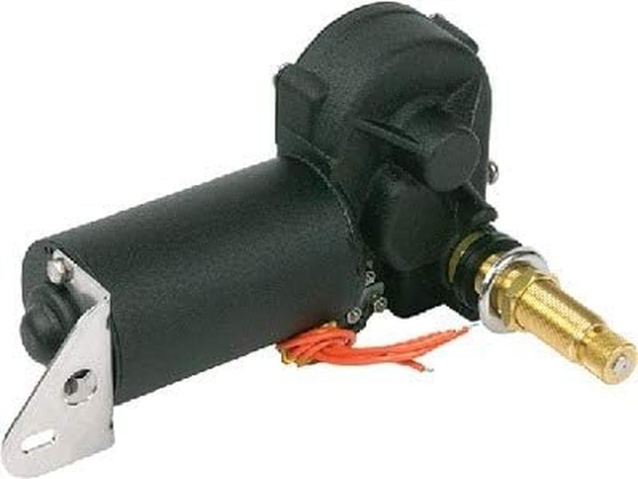 Sea Dog 412131B-3 SeaDog Stamped Powder Coated Steel & 304 Stainless 12V MRV, Wiper Motor, Black Finish