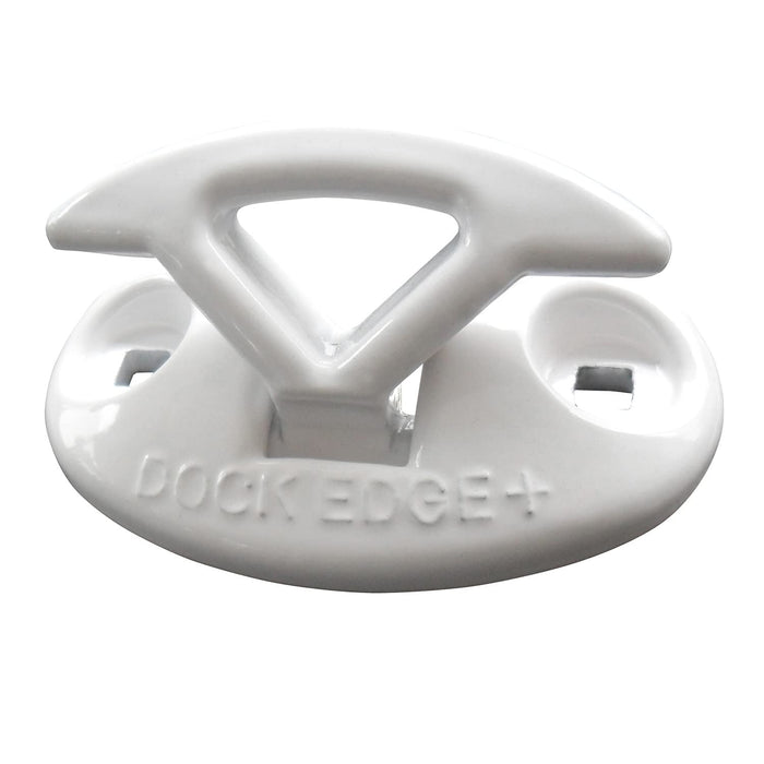 Dock Edge DE2603WF Flip-Up Ring Dock Cleat, White