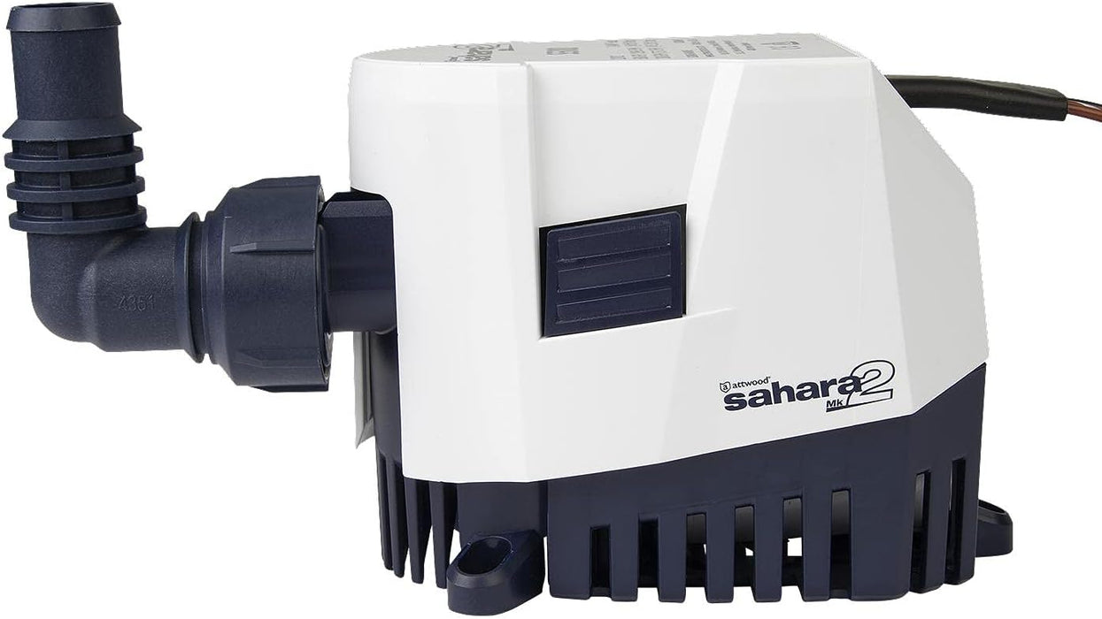 Attwood Sahara MK2 S500 Bilge Pump 500 GPH - 12V - Automatic