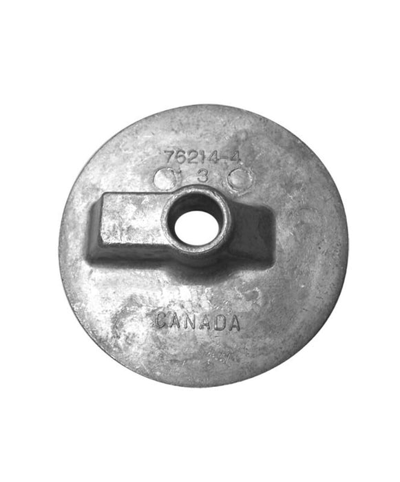 76214-4(No Threads) Mercury O/D Zinc (No Threads)