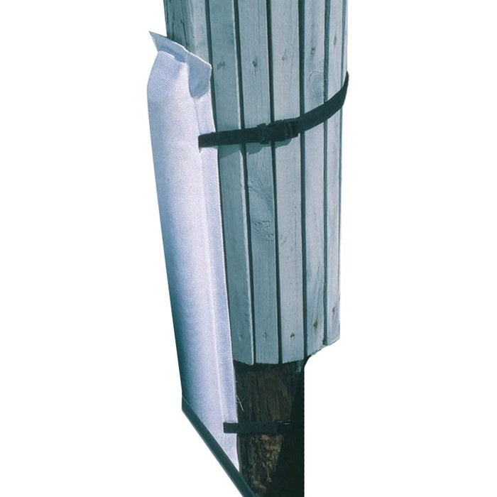 Taylor Made Products RPB4.45 Tayor Perimeter Removable Post Bumper White