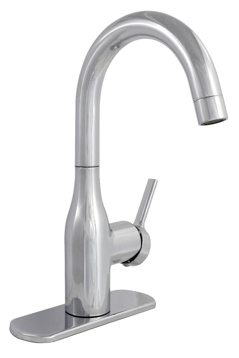 Valterra PF231310 8" Premium Power Boost Single Handle Pull Down Kitchen Faucet, Brushed Nickel