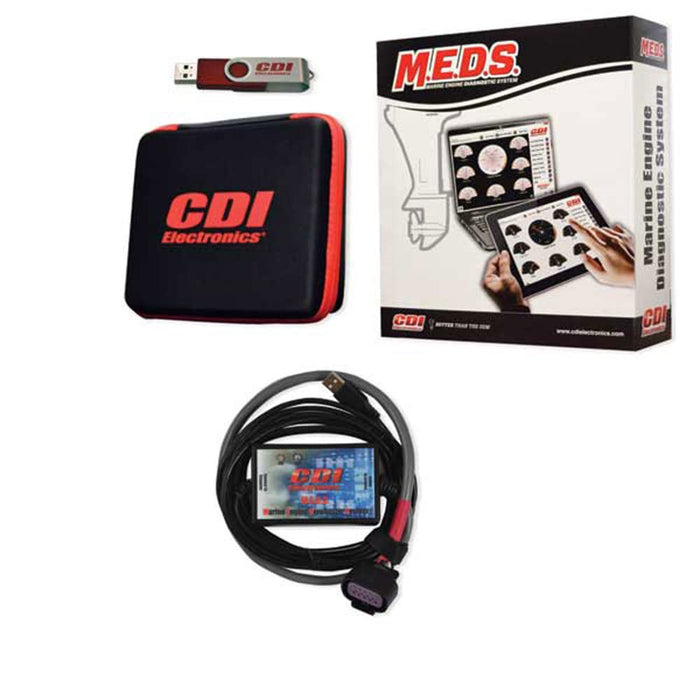 CDI Electronics 531-0119M2 M.E.D.S Total Diagnostic System Mercury 4-Stroke, Upgrade/Add-On