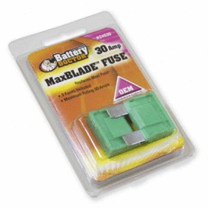 Wirthco 24530 Battery Doctor Maxblade Fuse, 30A, 2/Pk