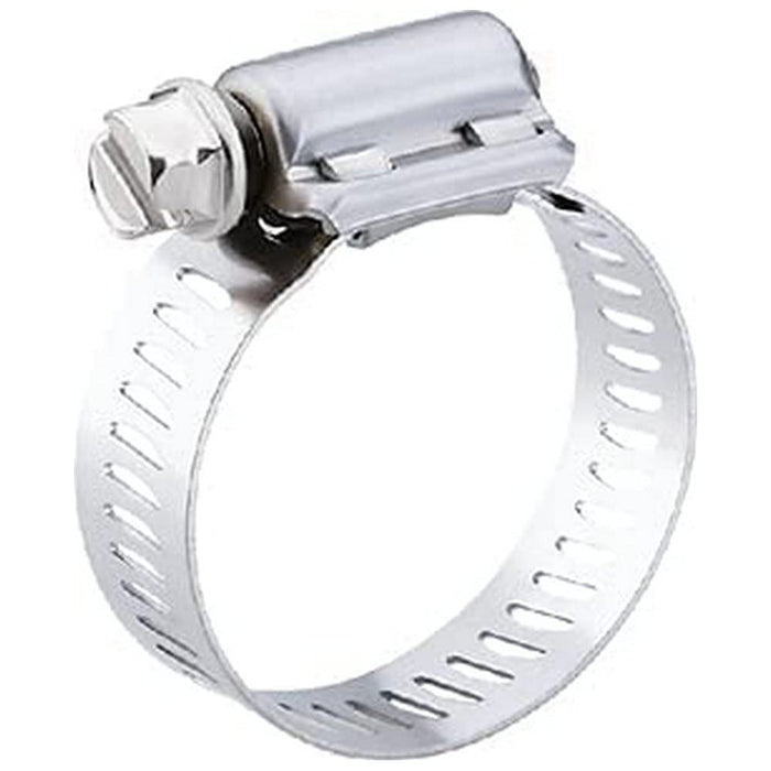 Scandvik 50031 Breeze Power-Seal Perforated Hose Clamp, #8, 10/box