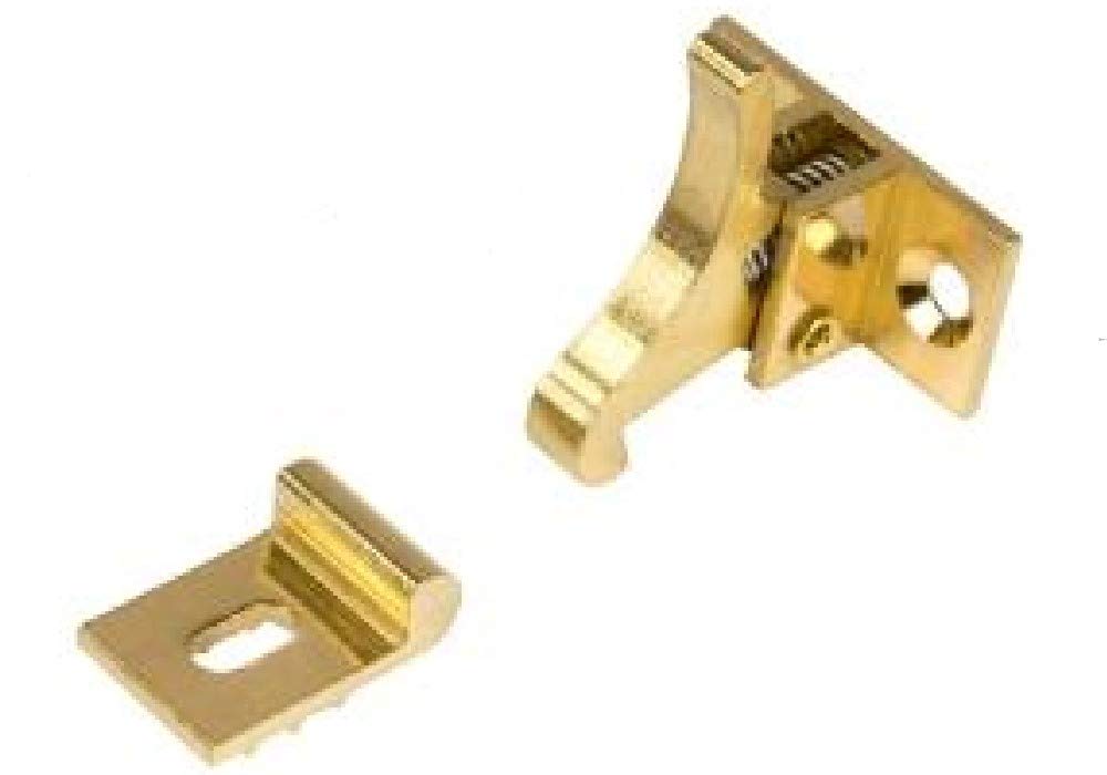 Sea Dog 222335-1 Sea-Dog Elbow Catch, Brass 1 Pr.