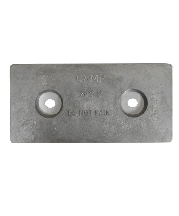 Camp ZHC-17 Hull Plate Zinc 12" X 6" X 1