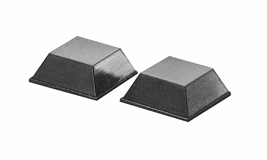 Taylor Made Products 1167 Taylor Adhesive-Backed Rubber Door Pads 3/4" x 3/4" (2, per Pack)