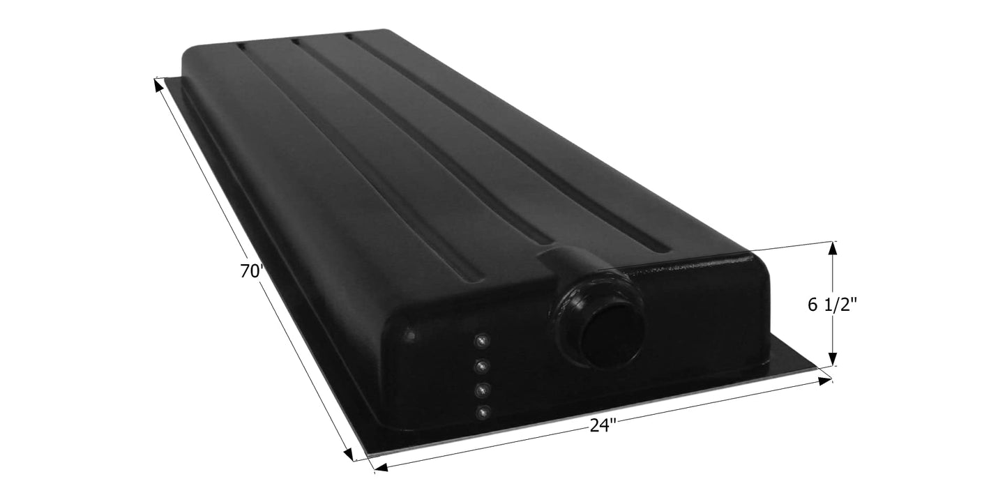 Icon 12425 RV Center End Drain Holding Tank, 28 Gal.