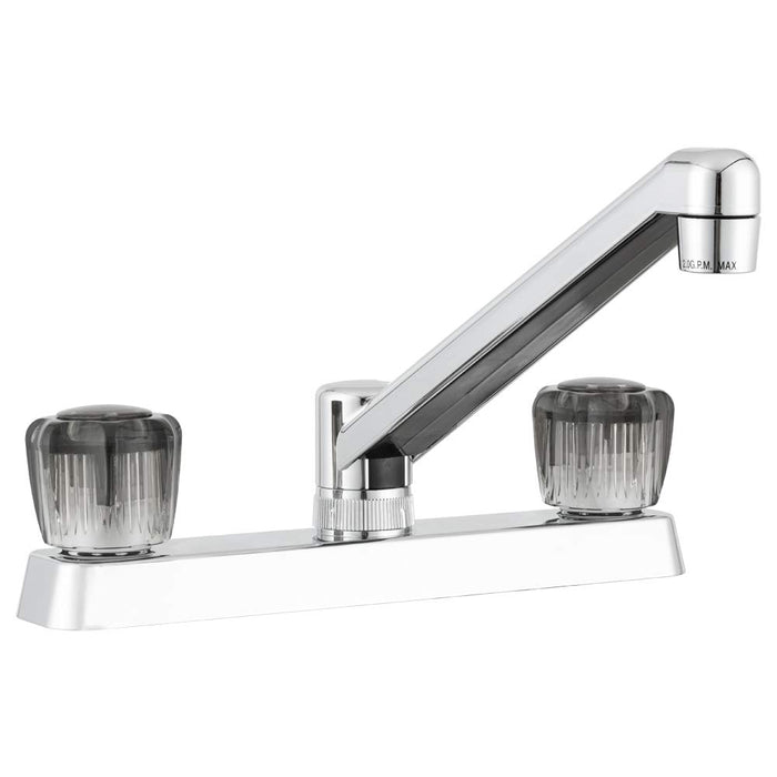 Dura Faucet DF-PK600S-CP Two-Handle Non-Metallic Kitchen Faucet, Chrome