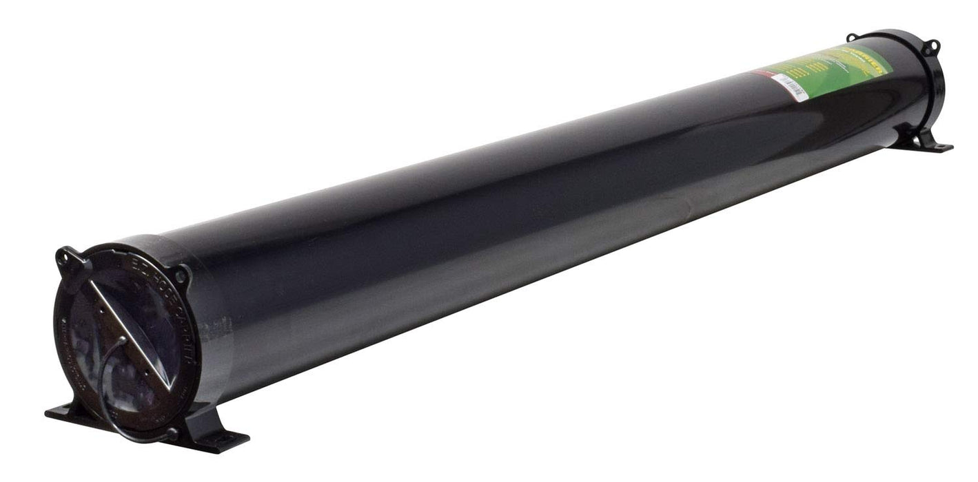 Valterra A04-0151XBK ABS Plastic EZ RV Hose Carrier w/Interlocking Cap, 46", Black
