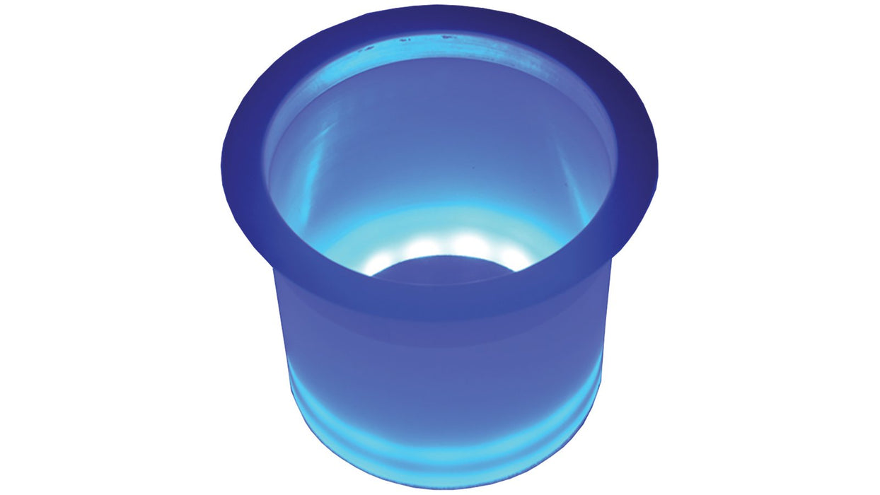 TH Marine LED-LCH-BU-DP T-H Marine Waterproof Blue LED Lighted Rim Drink Holder