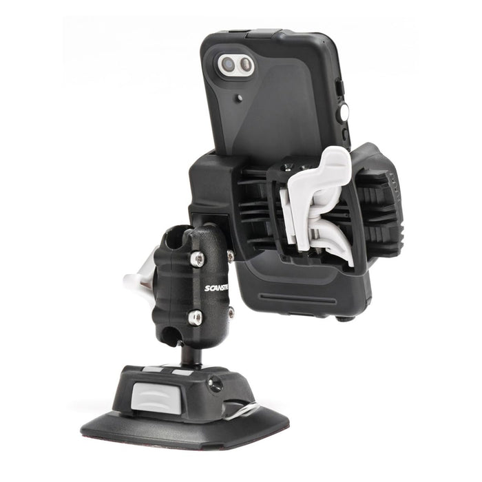 Scanstrut RLS509404 Rokk Mini Mount Cell Phone Clamp Kit, Self Adhesive Surface Mount