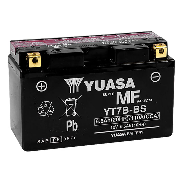Yuasa Battery Inc. YUAM62T7B Yuasa Maintenance Free Battery Fresh Pack