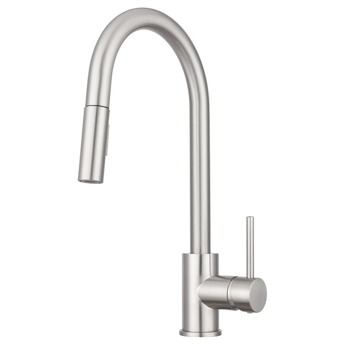 Dura Faucet DF-NMK540-SN Streamline Pull-Down Touch On/Off Kitchen Faucet, Satin Nickel