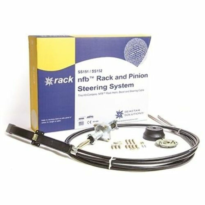 SeaStar SS15212 No Feedback Rack and Pinion Steering Kit, Dual